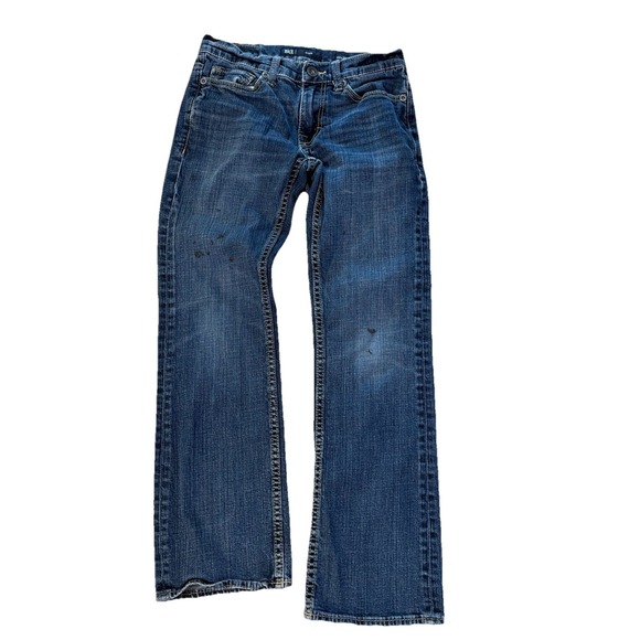 BKE Other - BKE Aiden Mens 28x30 Straight Bootcut Dark Wash Jeans Low Rise